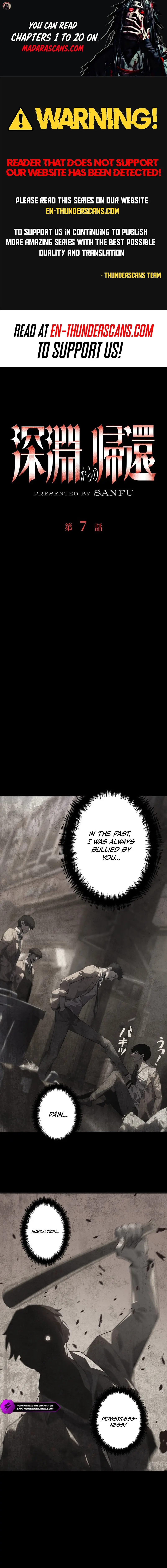 Return From The Depths, chapter 7, page 1