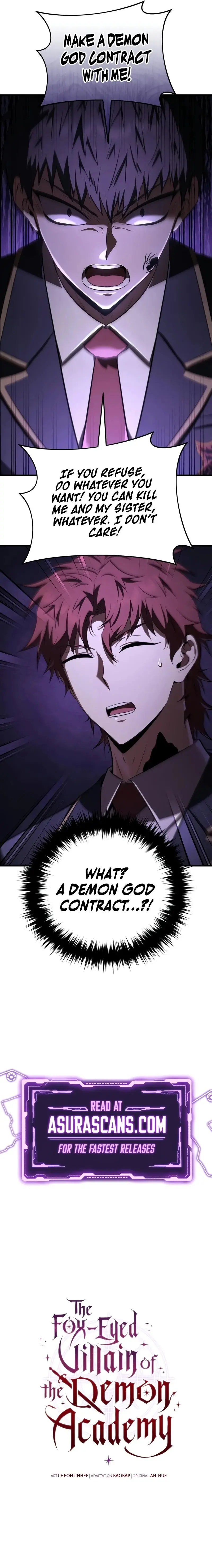 The Fox Eyed Villain of the Demon Academy, chapter 32, page 11
