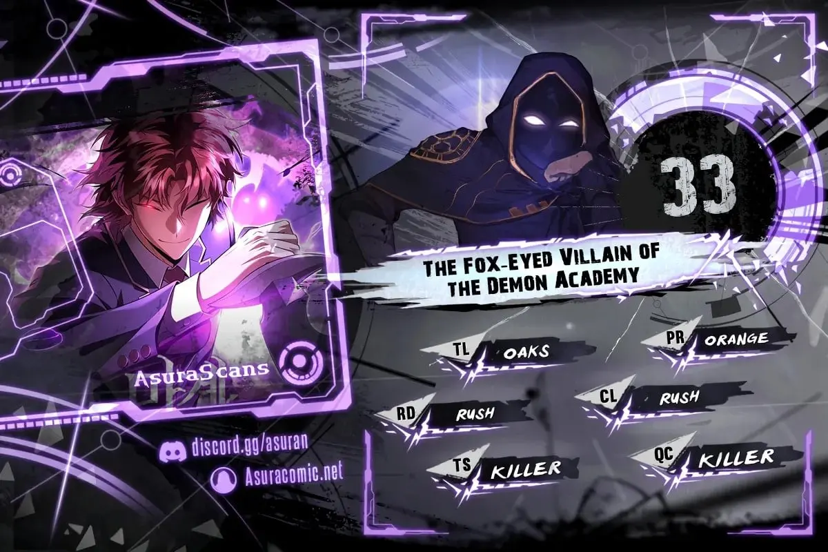 The Fox Eyed Villain of the Demon Academy, chapter 33, page 1