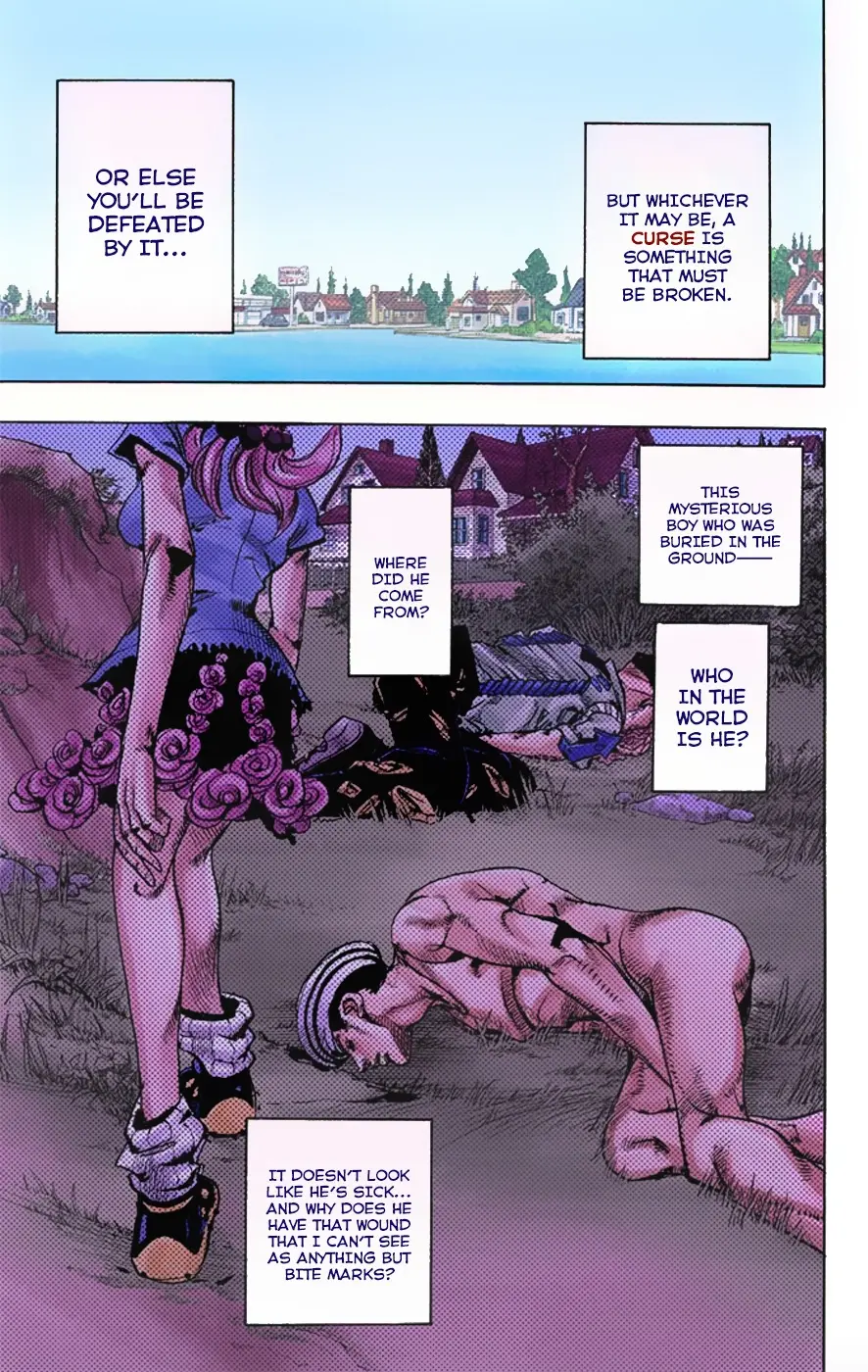 JoJo's Bizarre Adventure, Part 8: JoJolion Colored Manga, chapter 1, page 42