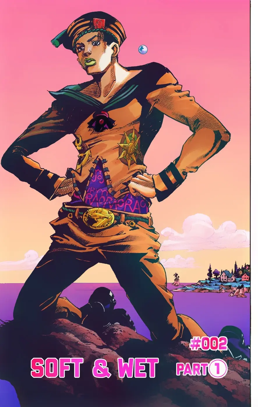 JoJo's Bizarre Adventure, Part 8: JoJolion Colored Manga, chapter 2, page 2