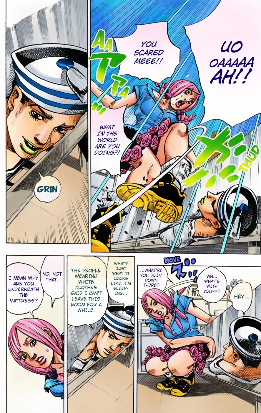 JoJo's Bizarre Adventure, Part 8: JoJolion Colored Manga, chapter 2, page 7