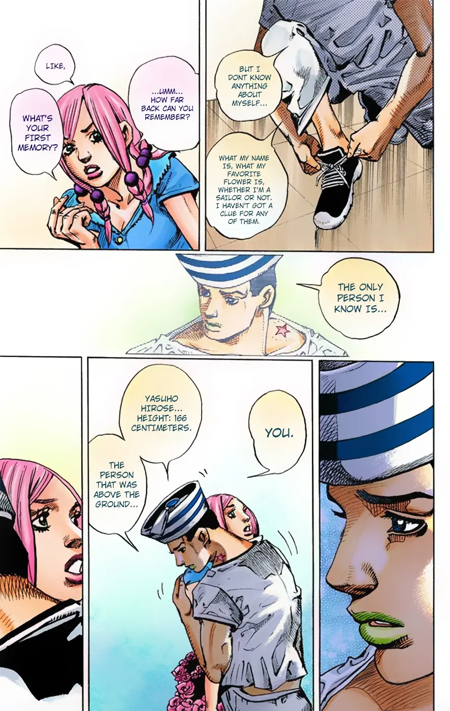 JoJo's Bizarre Adventure, Part 8: JoJolion Colored Manga, chapter 2, page 14