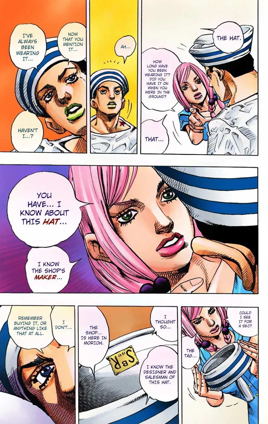 JoJo's Bizarre Adventure, Part 8: JoJolion Colored Manga, chapter 2, page 16