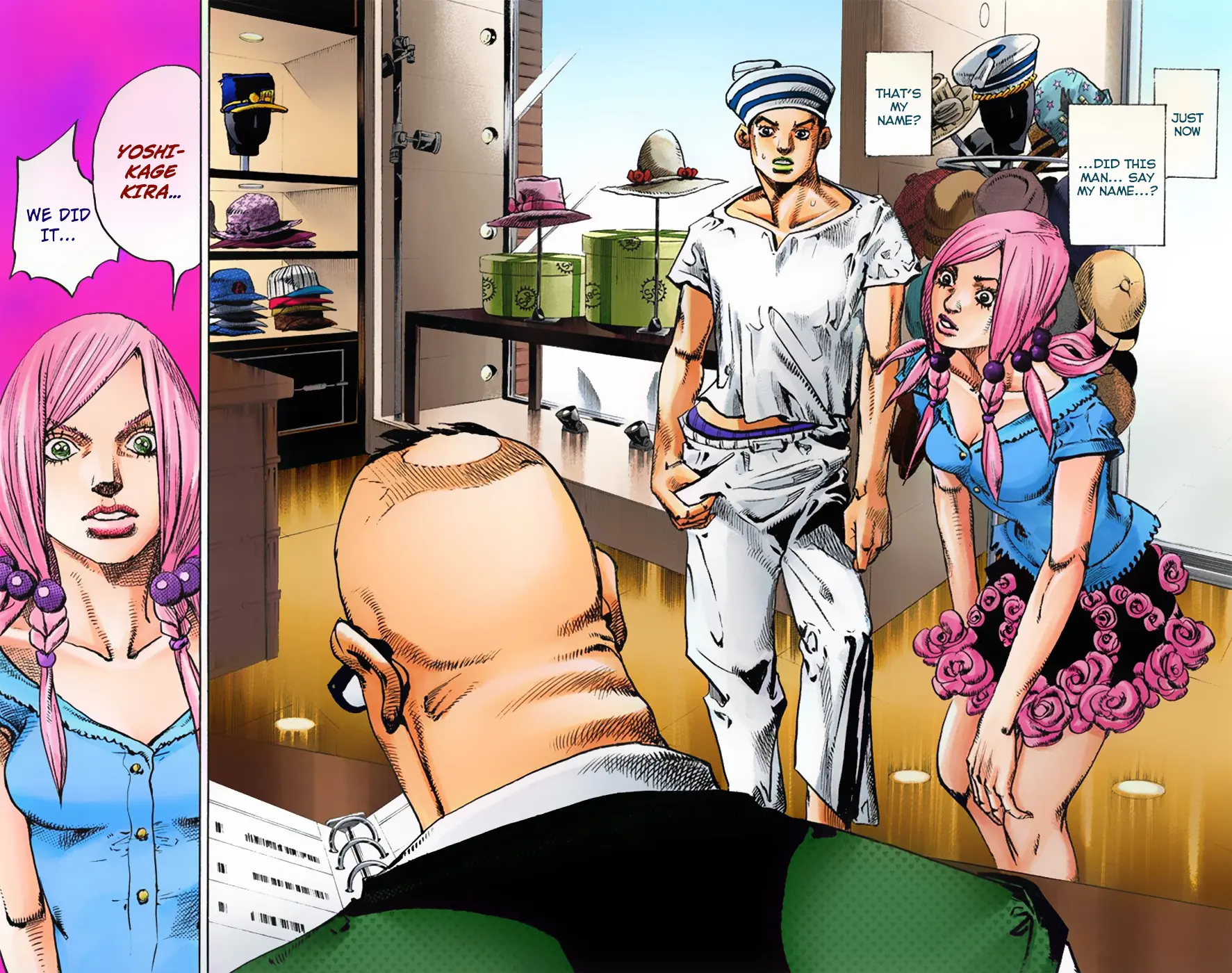 JoJo's Bizarre Adventure, Part 8: JoJolion Colored Manga, chapter 2, page 35