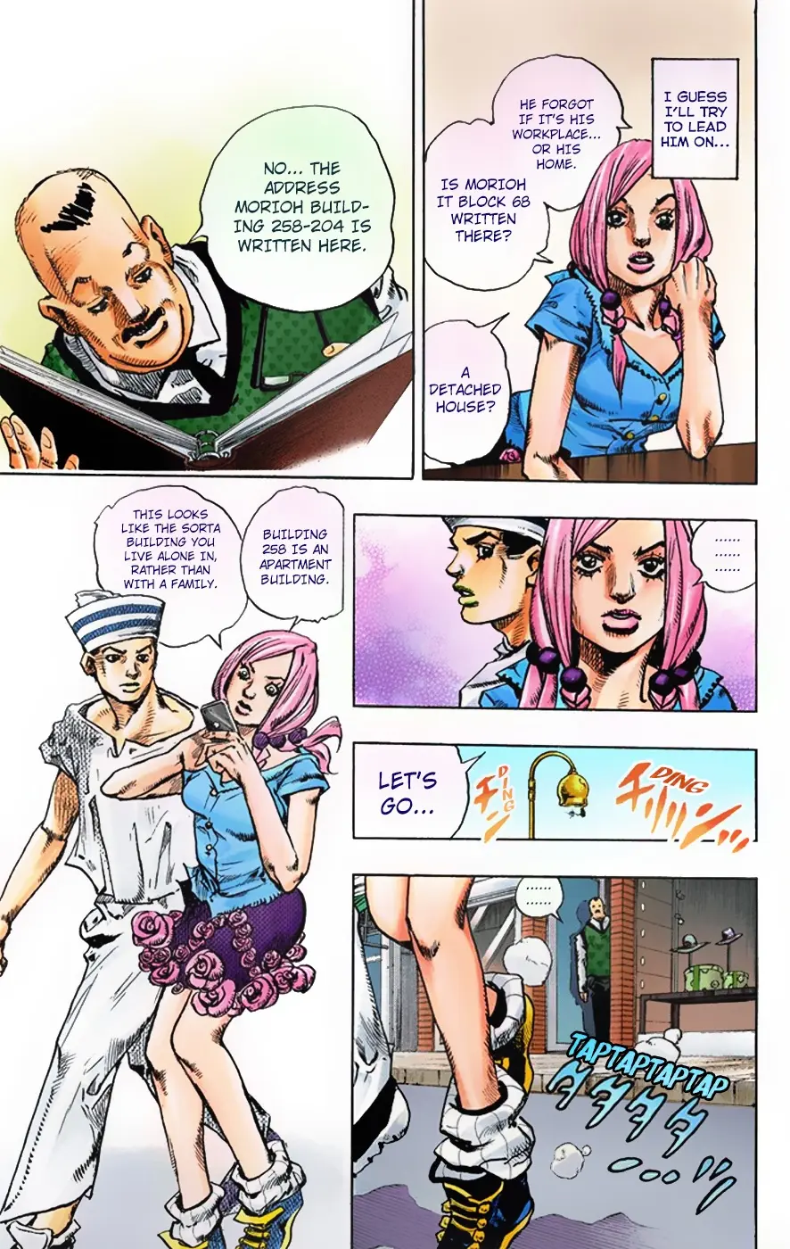 JoJo's Bizarre Adventure, Part 8: JoJolion Colored Manga, chapter 2, page 37