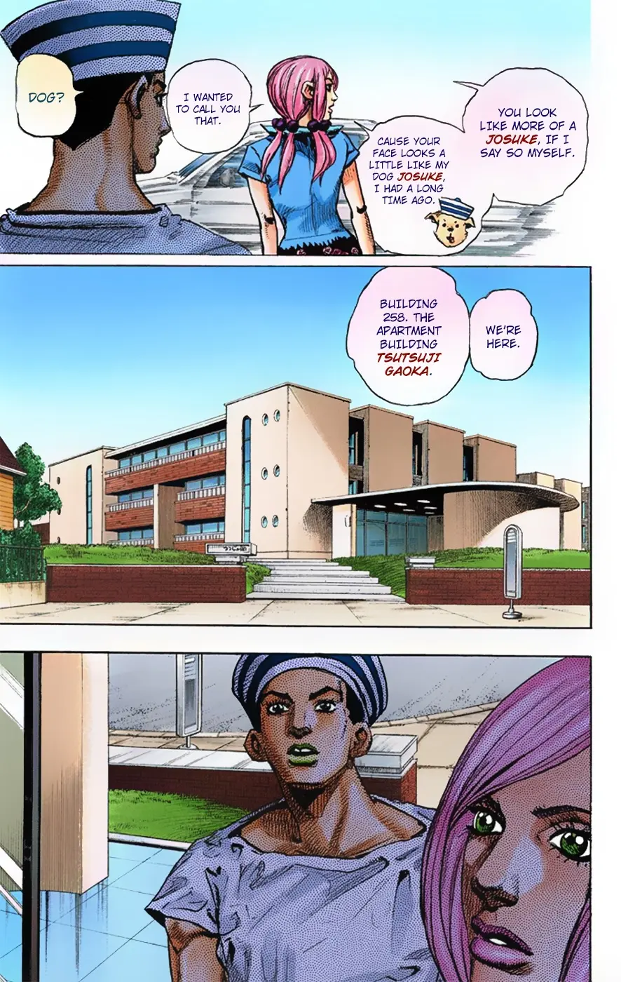 JoJo's Bizarre Adventure, Part 8: JoJolion Colored Manga, chapter 2, page 39