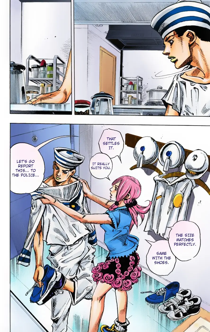 JoJo's Bizarre Adventure, Part 8: JoJolion Colored Manga, chapter 2, page 43