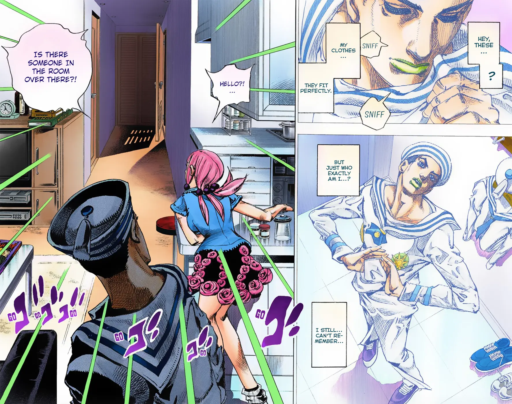 JoJo's Bizarre Adventure, Part 8: JoJolion Colored Manga, chapter 3, page 3