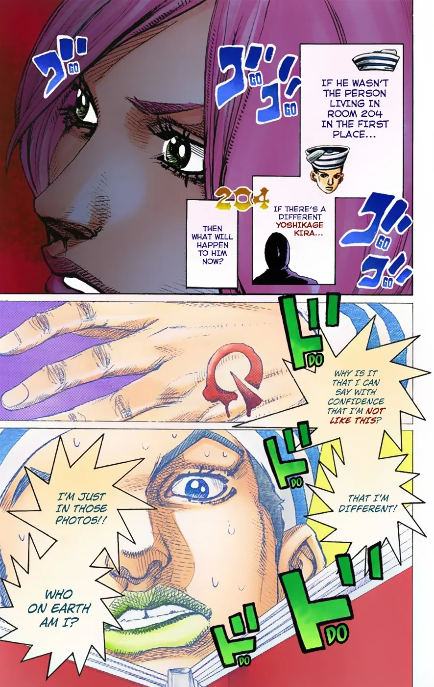 JoJo's Bizarre Adventure, Part 8: JoJolion Colored Manga, chapter 4, page 8