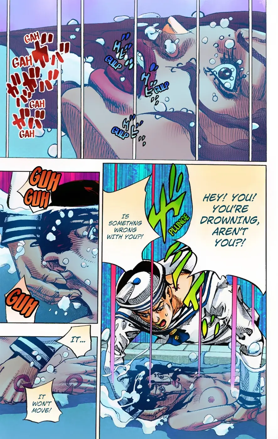 JoJo's Bizarre Adventure, Part 8: JoJolion Colored Manga, chapter 4, page 17