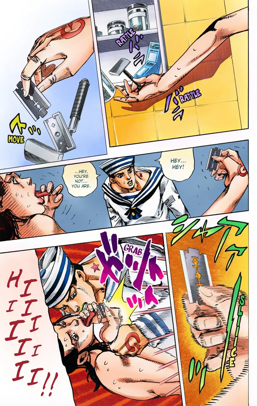 JoJo's Bizarre Adventure, Part 8: JoJolion Colored Manga, chapter 4, page 27