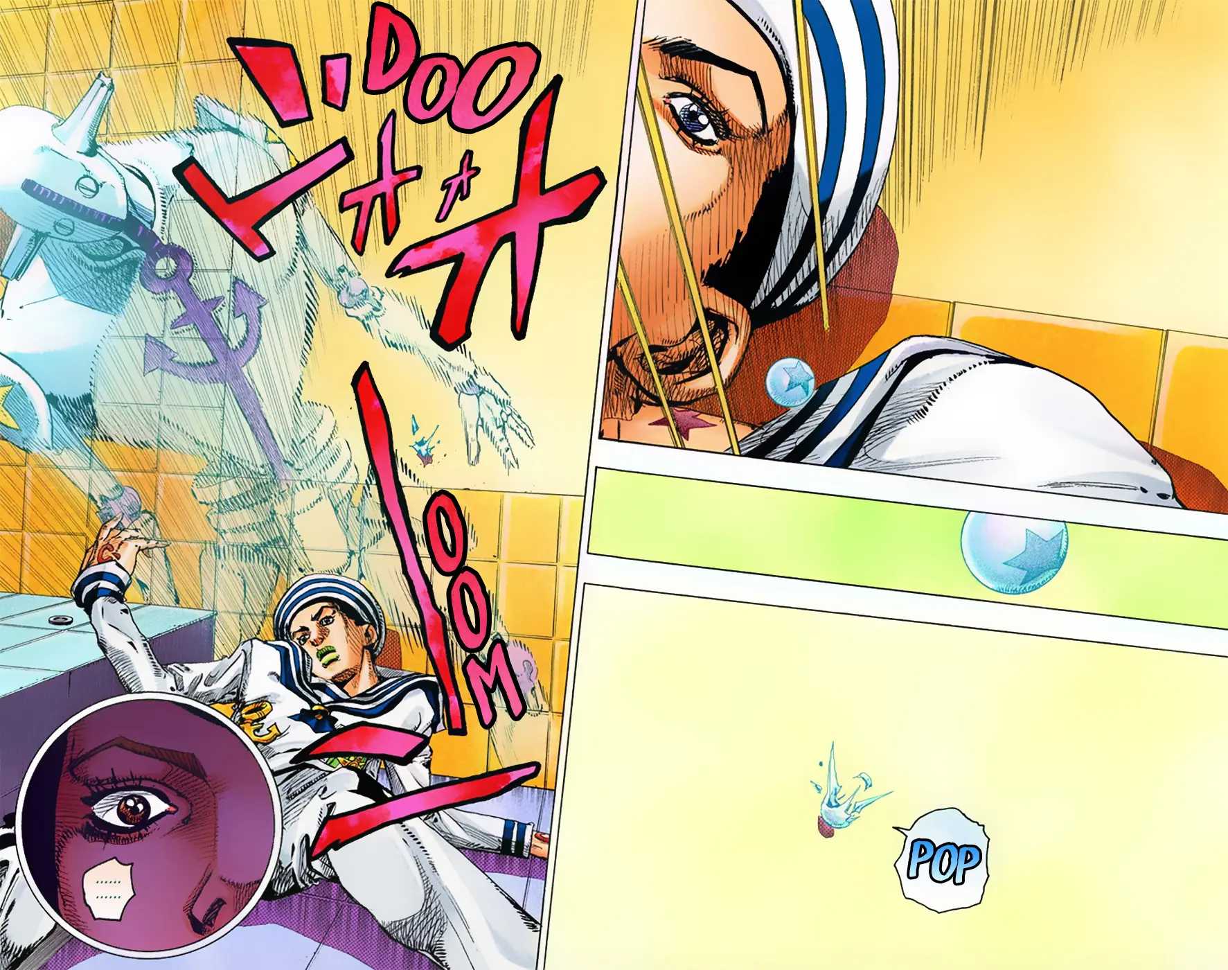 JoJo's Bizarre Adventure, Part 8: JoJolion Colored Manga, chapter 4, page 34
