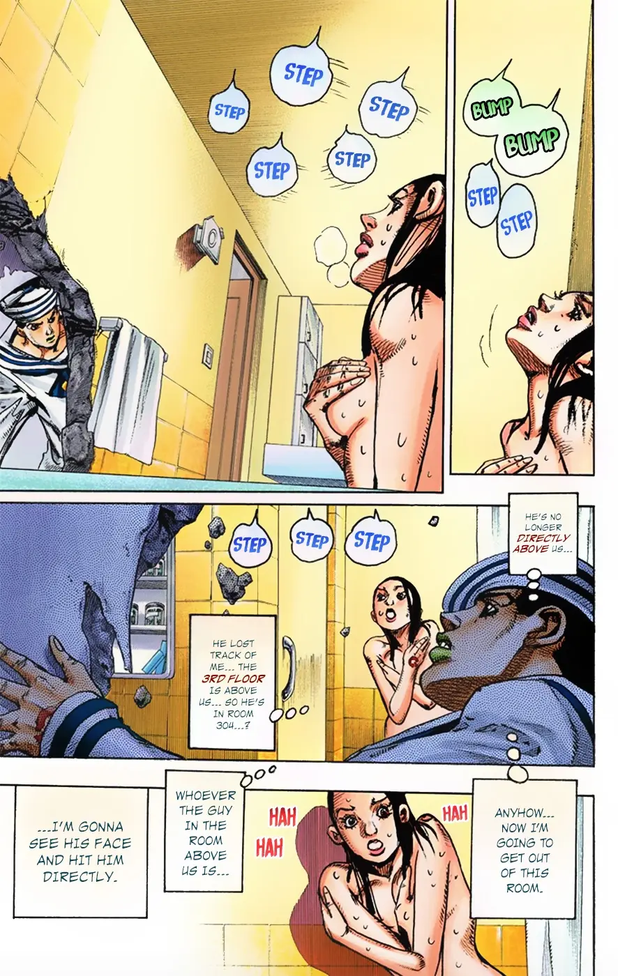 JoJo's Bizarre Adventure, Part 8: JoJolion Colored Manga, chapter 4, page 38