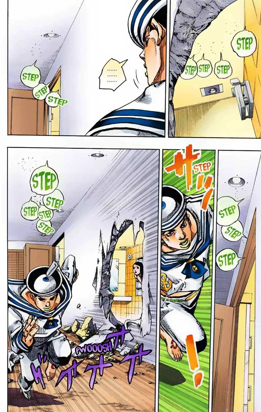 JoJo's Bizarre Adventure, Part 8: JoJolion Colored Manga, chapter 4, page 39
