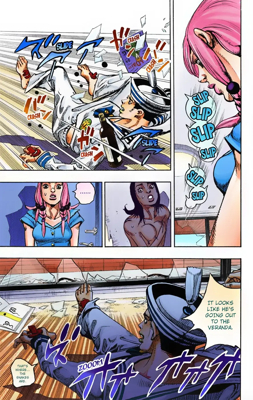 JoJo's Bizarre Adventure, Part 8: JoJolion Colored Manga, chapter 5, page 33