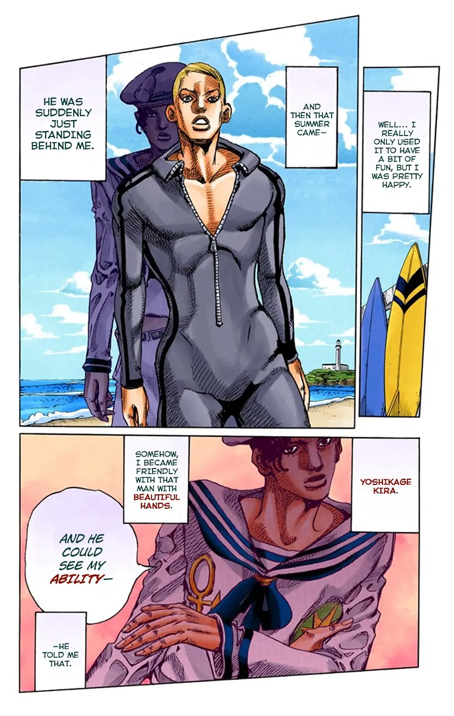JoJo's Bizarre Adventure, Part 8: JoJolion Colored Manga, chapter 6, page 28