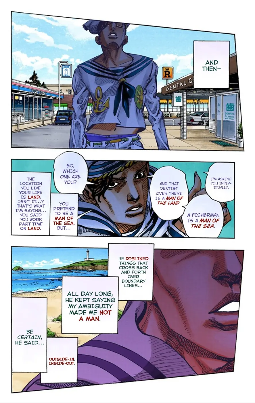 JoJo's Bizarre Adventure, Part 8: JoJolion Colored Manga, chapter 6, page 30