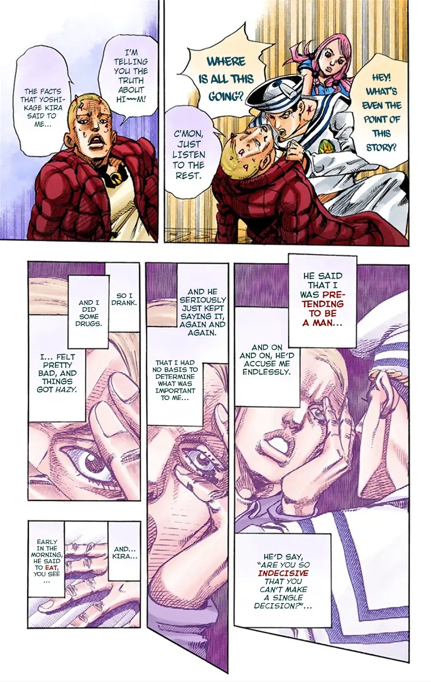 JoJo's Bizarre Adventure, Part 8: JoJolion Colored Manga, chapter 6, page 31
