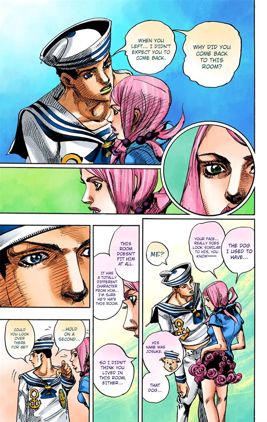 JoJo's Bizarre Adventure, Part 8: JoJolion Colored Manga, chapter 6, page 37