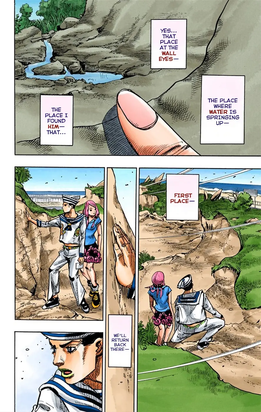 JoJo's Bizarre Adventure, Part 8: JoJolion Colored Manga, chapter 6, page 40
