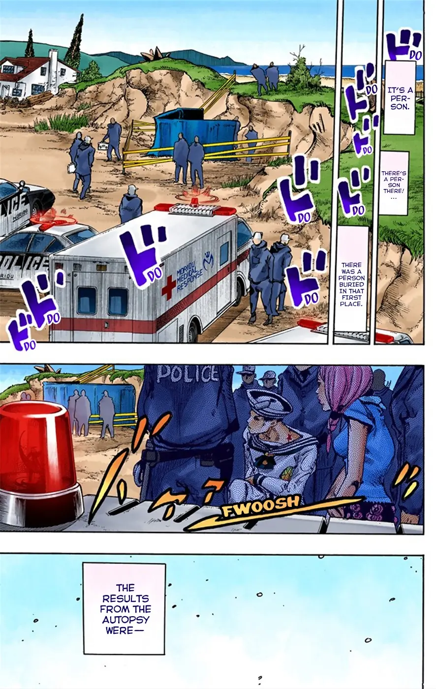 JoJo's Bizarre Adventure, Part 8: JoJolion Colored Manga, chapter 6, page 45