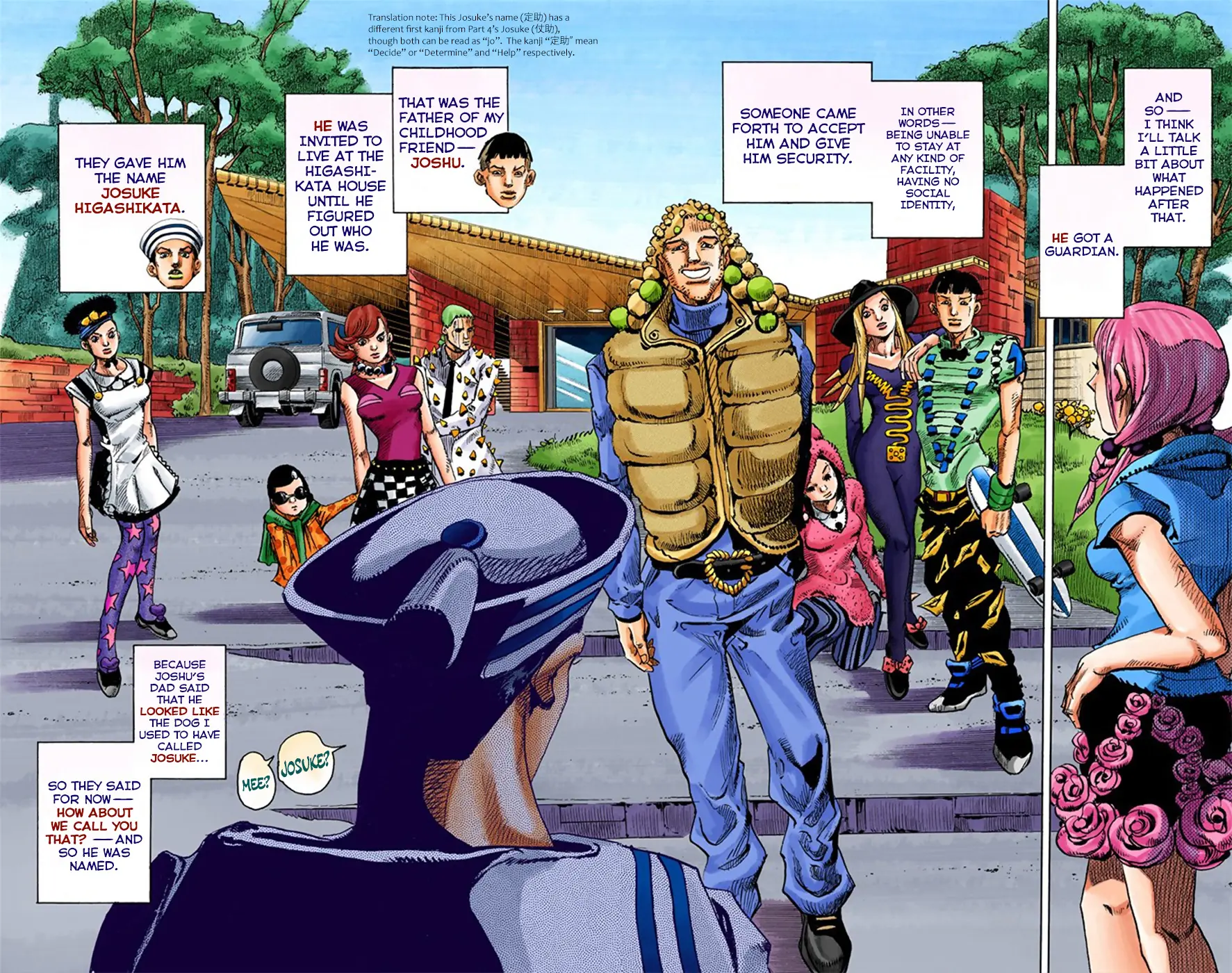 JoJo's Bizarre Adventure, Part 8: JoJolion Colored Manga, chapter 6, page 48