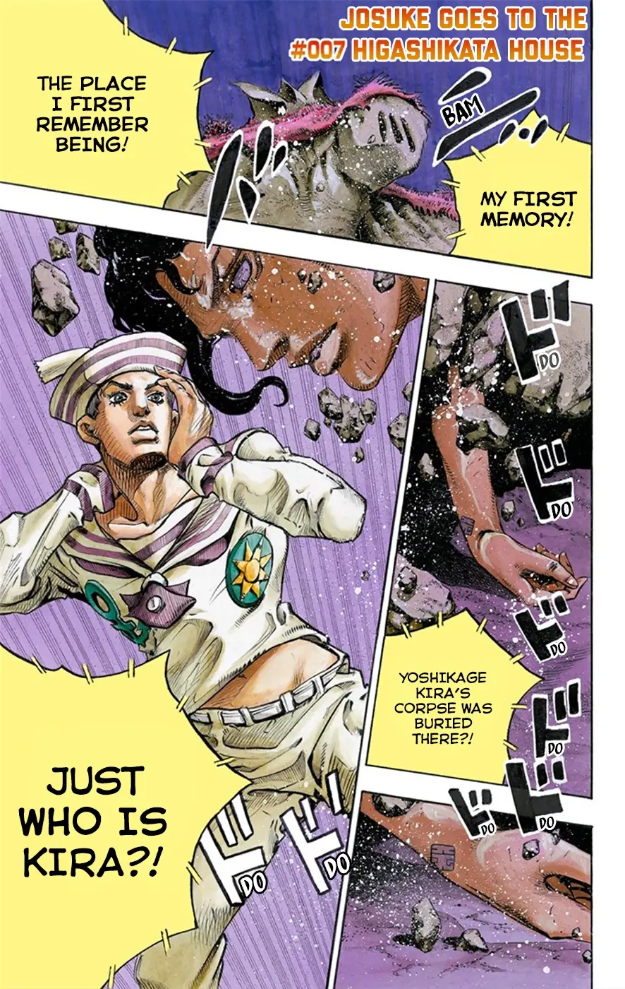JoJo's Bizarre Adventure, Part 8: JoJolion Colored Manga, chapter 7, page 2