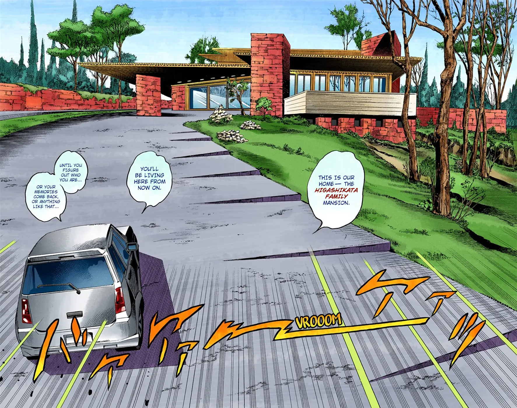 JoJo's Bizarre Adventure, Part 8: JoJolion Colored Manga, chapter 7, page 8