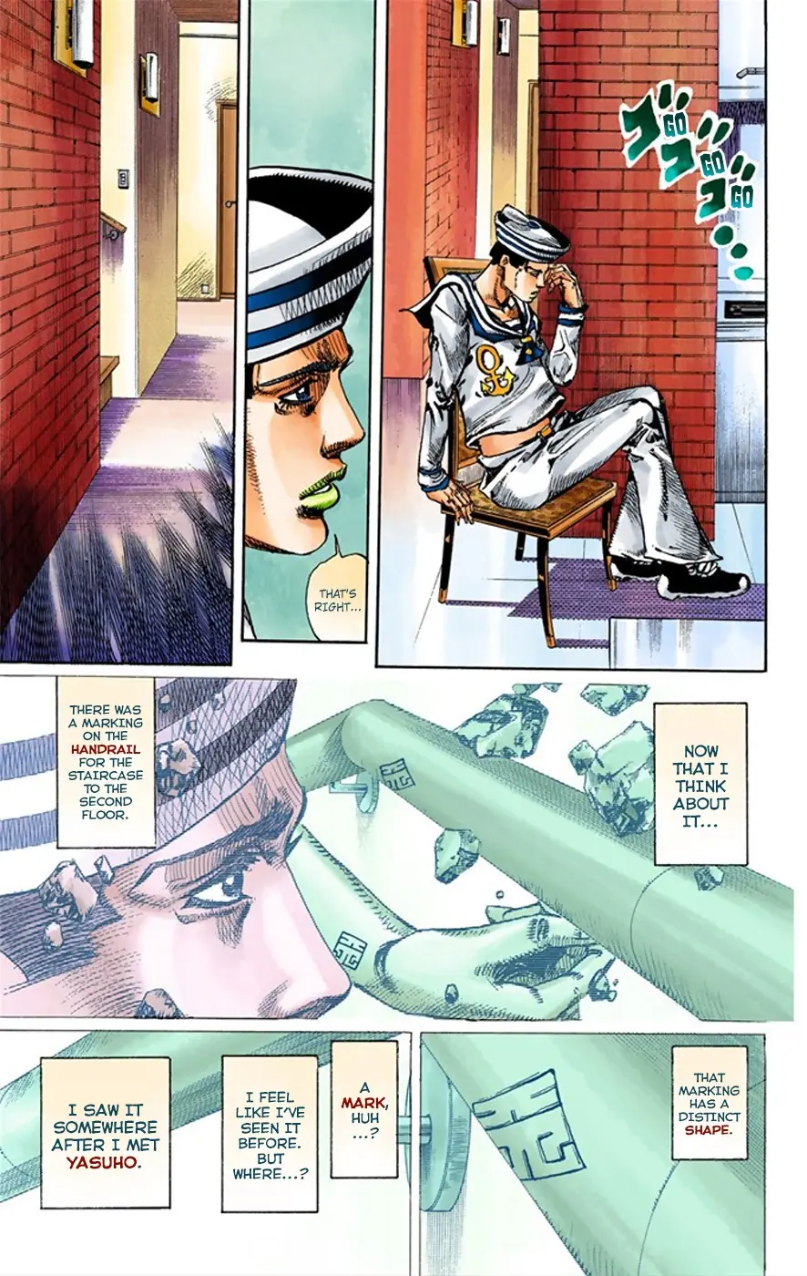 JoJo's Bizarre Adventure, Part 8: JoJolion Colored Manga, chapter 7, page 35
