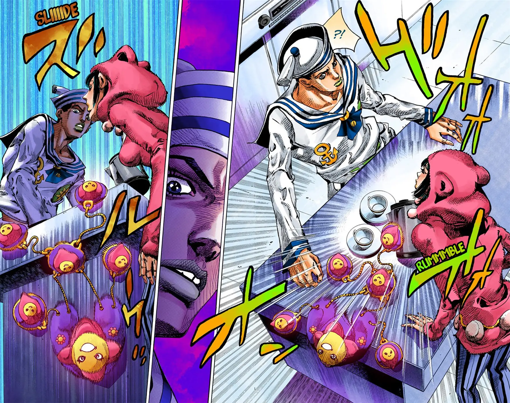 JoJo's Bizarre Adventure, Part 8: JoJolion Colored Manga, chapter 7, page 42