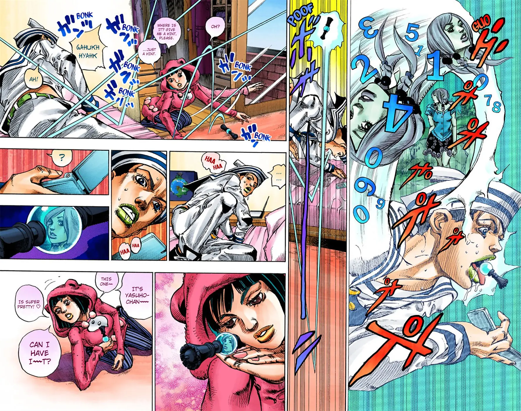 JoJo's Bizarre Adventure, Part 8: JoJolion Colored Manga, chapter 9, page 9
