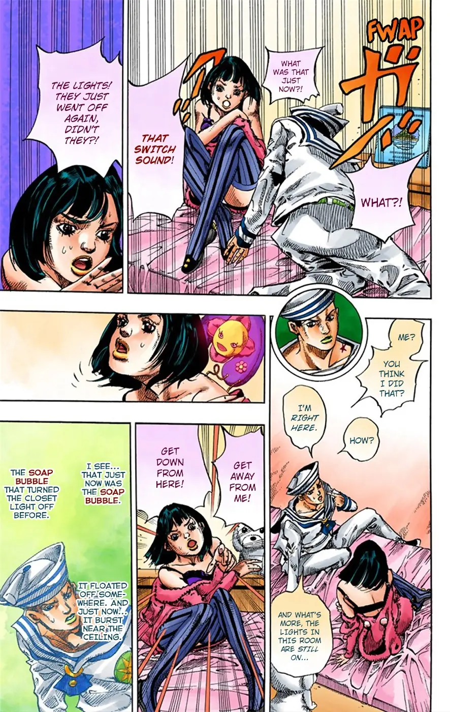 JoJo's Bizarre Adventure, Part 8: JoJolion Colored Manga, chapter 9, page 28