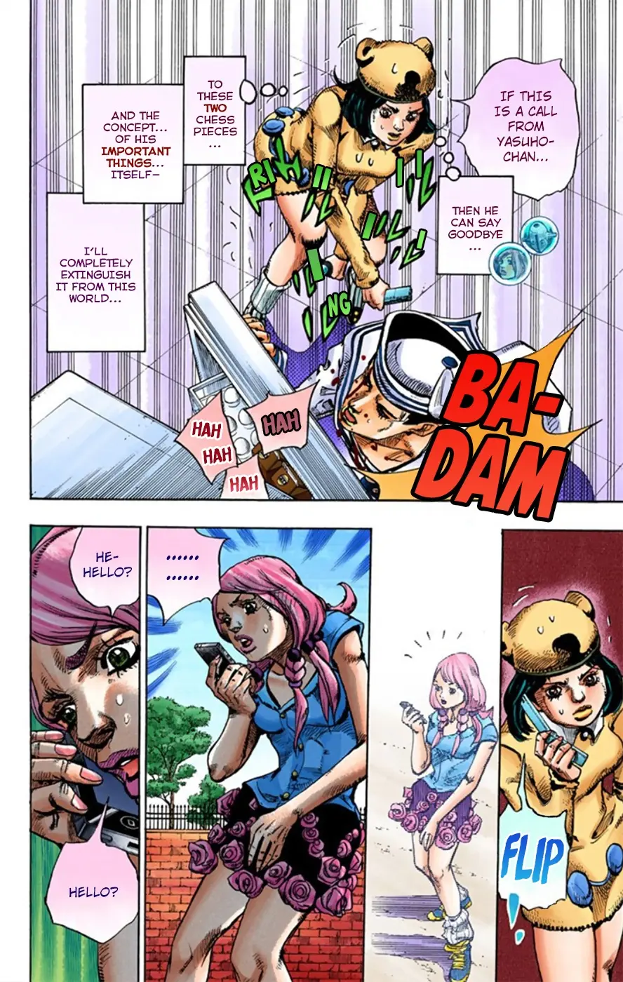 JoJo's Bizarre Adventure, Part 8: JoJolion Colored Manga, chapter 10, page 38