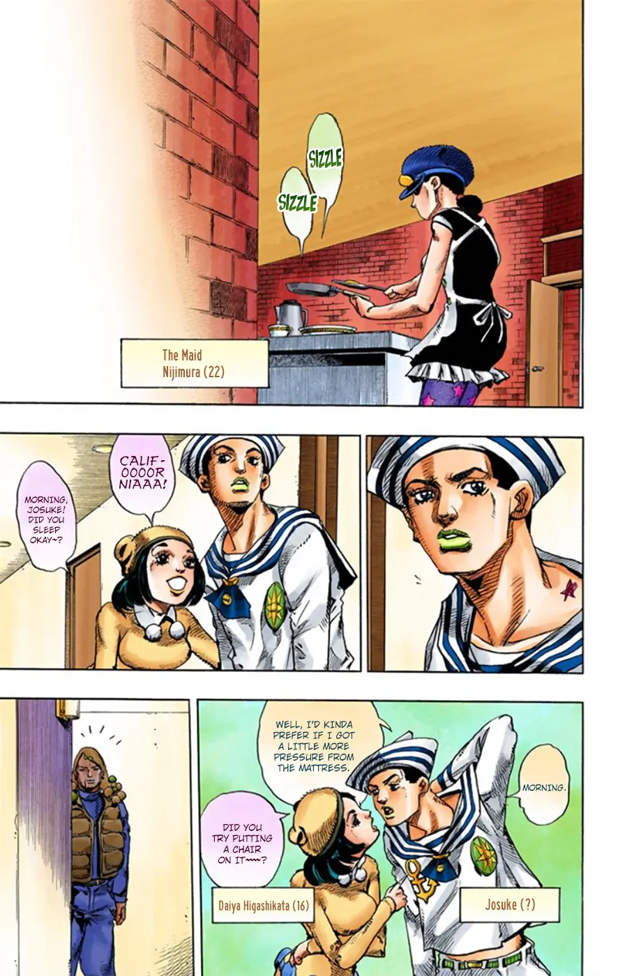 JoJo's Bizarre Adventure, Part 8: JoJolion Colored Manga, chapter 11, page 6