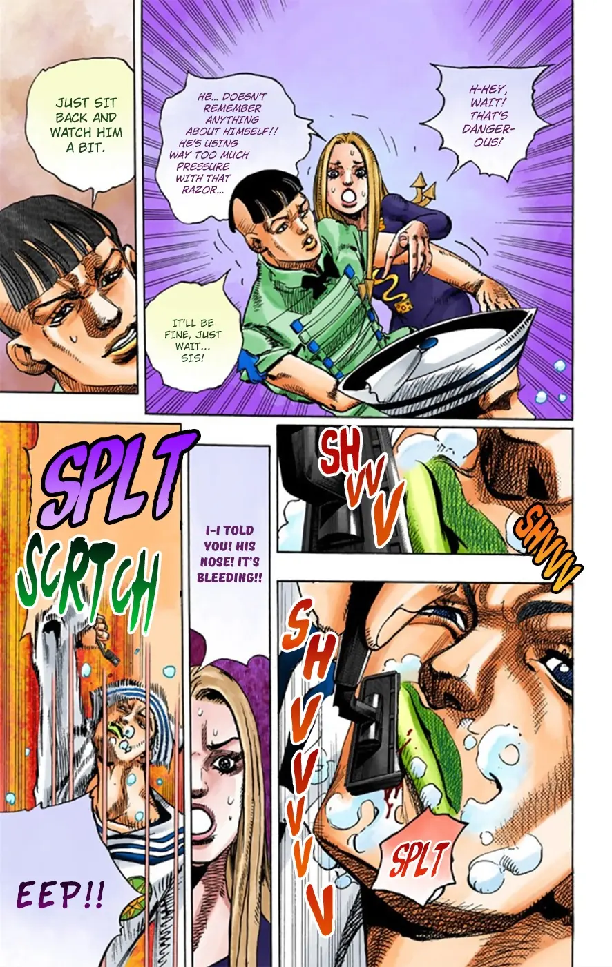 JoJo's Bizarre Adventure, Part 8: JoJolion Colored Manga, chapter 11, page 12