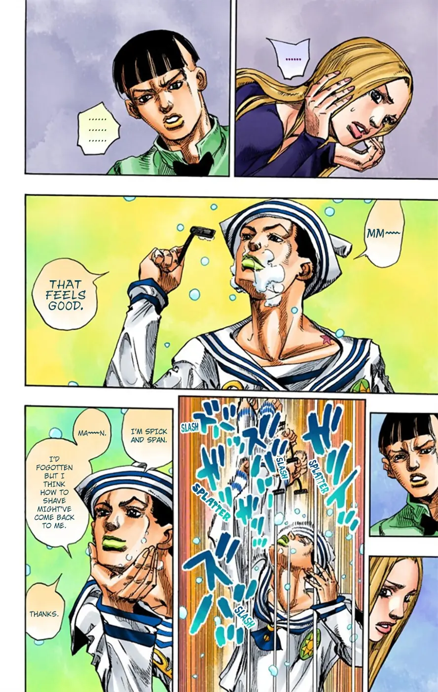JoJo's Bizarre Adventure, Part 8: JoJolion Colored Manga, chapter 11, page 13
