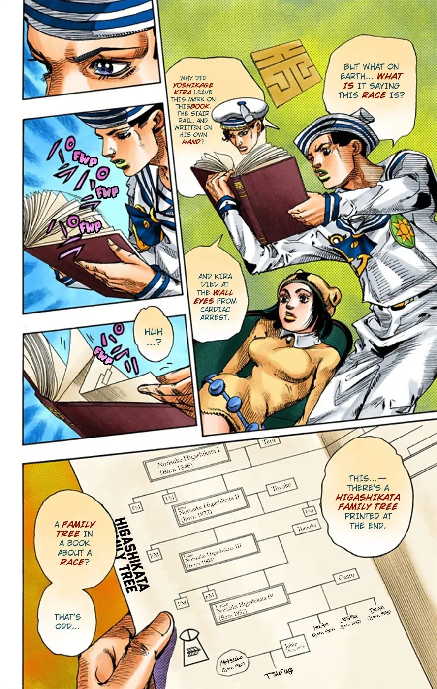 JoJo's Bizarre Adventure, Part 8: JoJolion Colored Manga, chapter 11, page 20