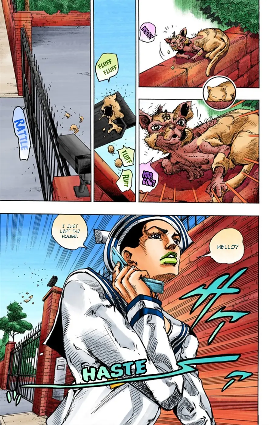 JoJo's Bizarre Adventure, Part 8: JoJolion Colored Manga, chapter 12, page 18