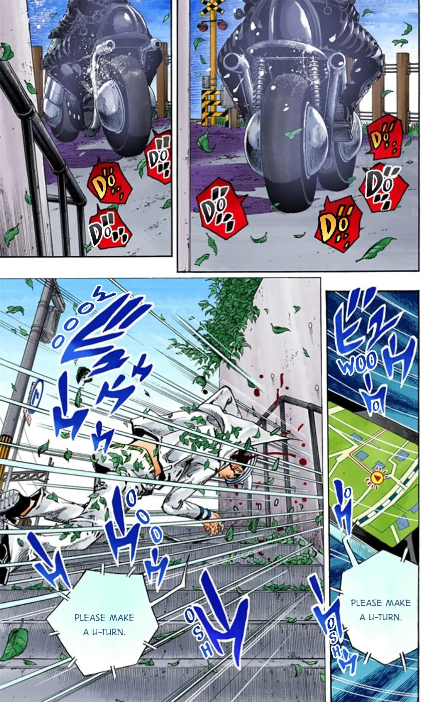JoJo's Bizarre Adventure, Part 8: JoJolion Colored Manga, chapter 13, page 7