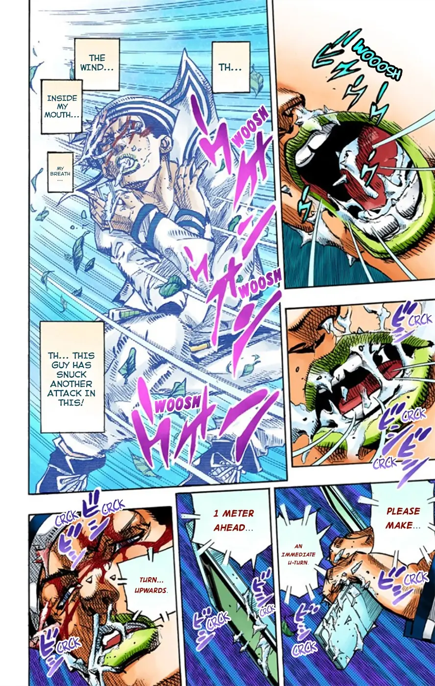 JoJo's Bizarre Adventure, Part 8: JoJolion Colored Manga, chapter 13, page 21