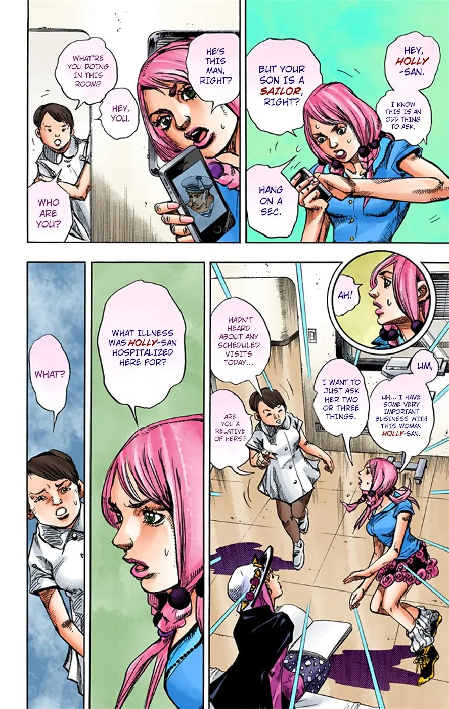 JoJo's Bizarre Adventure, Part 8: JoJolion Colored Manga, chapter 14, page 14