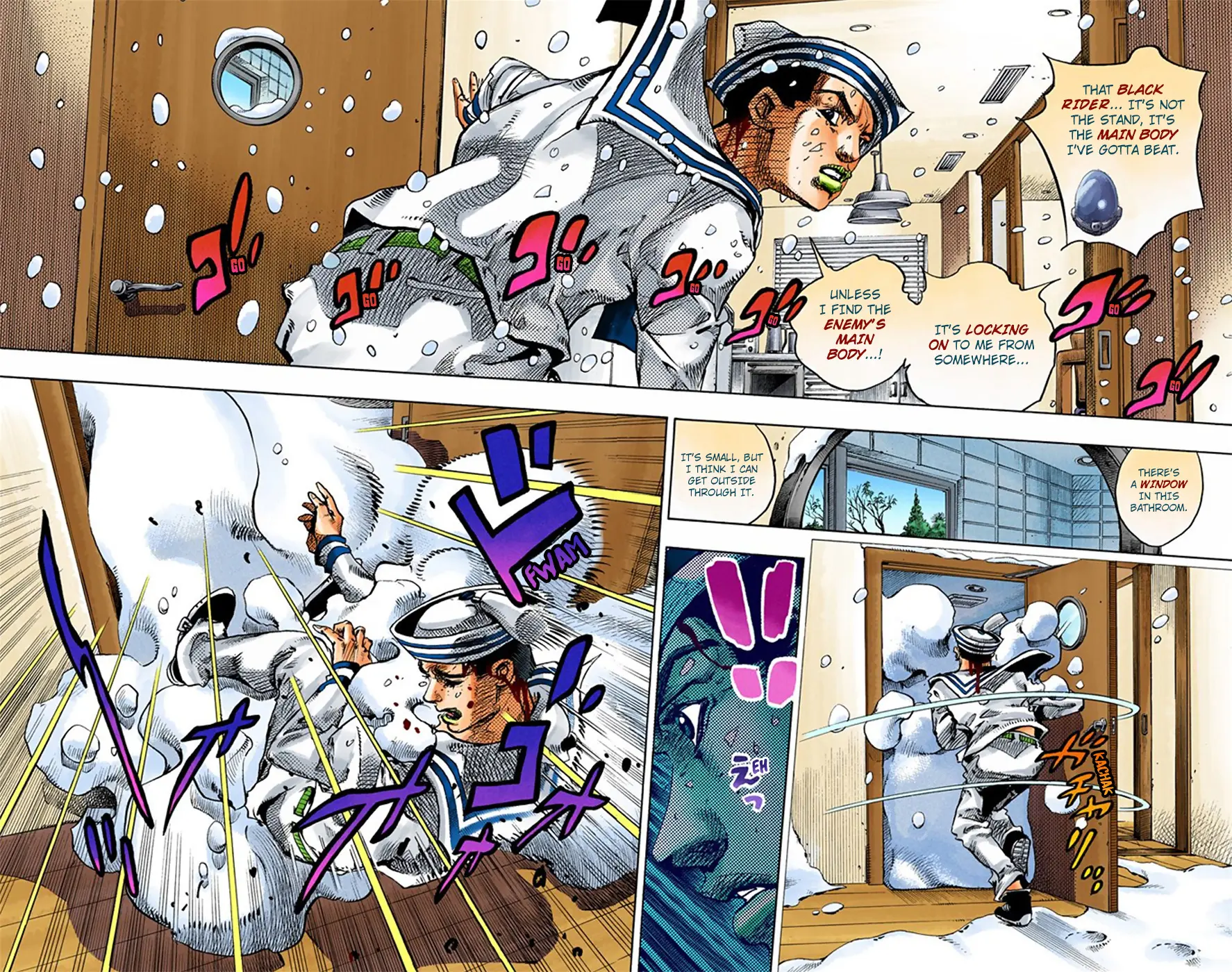 JoJo's Bizarre Adventure, Part 8: JoJolion Colored Manga, chapter 14, page 32