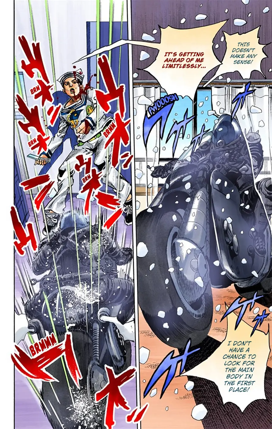JoJo's Bizarre Adventure, Part 8: JoJolion Colored Manga, chapter 14, page 40