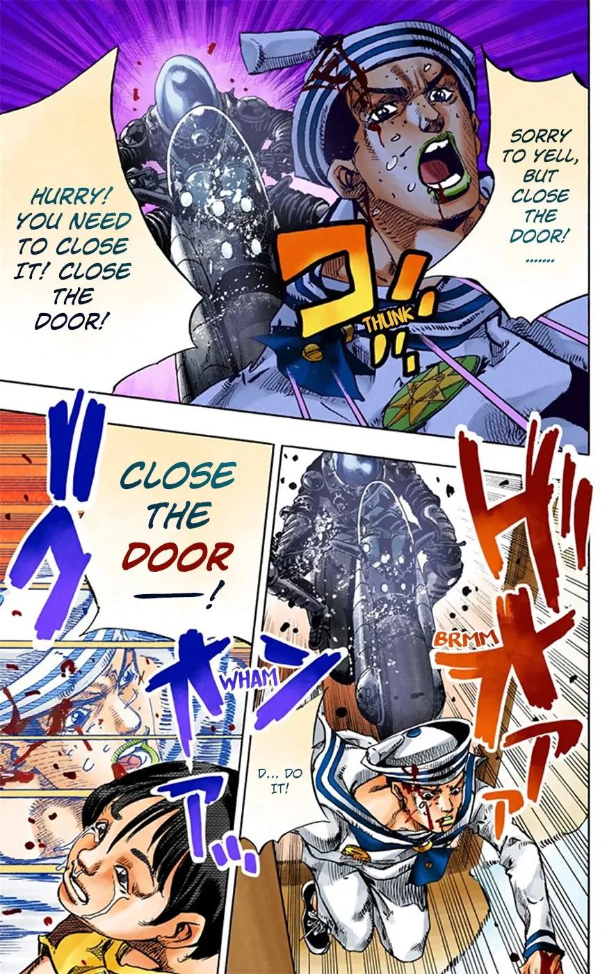 JoJo's Bizarre Adventure, Part 8: JoJolion Colored Manga, chapter 14, page 43