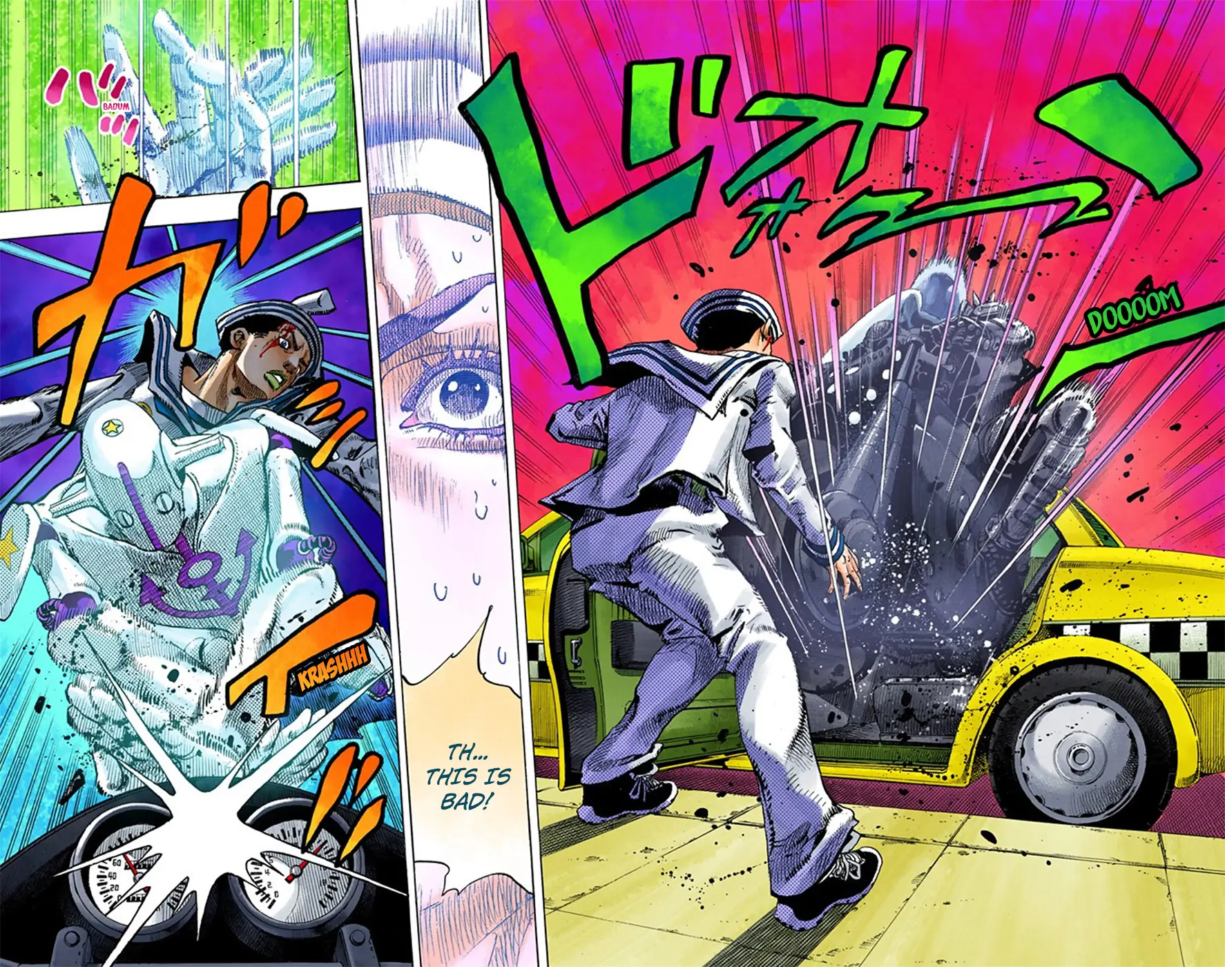 JoJo's Bizarre Adventure, Part 8: JoJolion Colored Manga, chapter 15, page 12