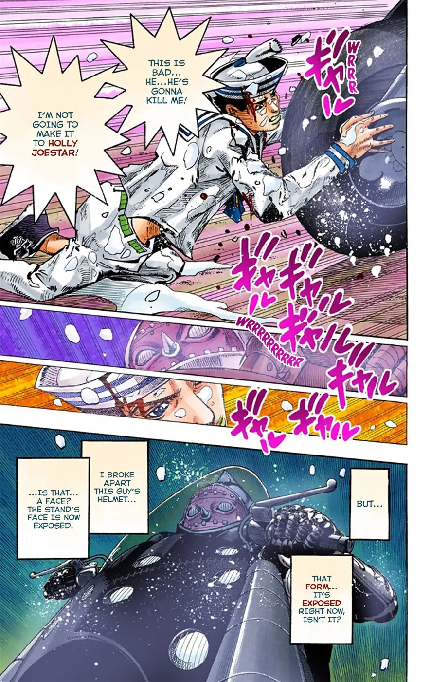 JoJo's Bizarre Adventure, Part 8: JoJolion Colored Manga, chapter 15, page 22