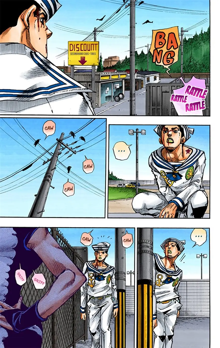 JoJo's Bizarre Adventure, Part 8: JoJolion Colored Manga, chapter 16, page 14