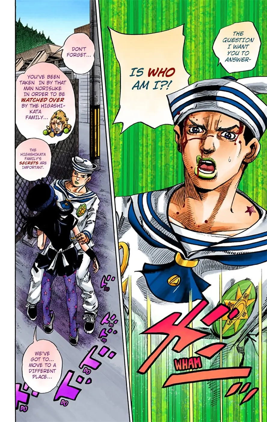 JoJo's Bizarre Adventure, Part 8: JoJolion Colored Manga, chapter 17, page 21