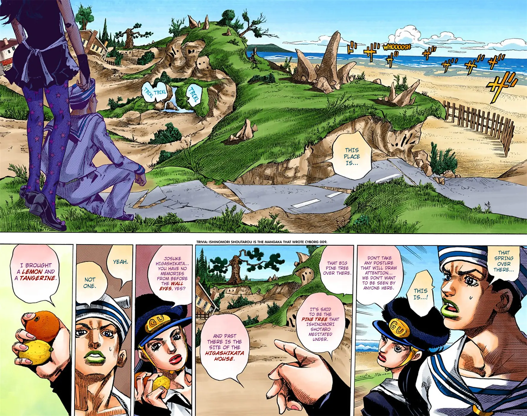 JoJo's Bizarre Adventure, Part 8: JoJolion Colored Manga, chapter 17, page 23